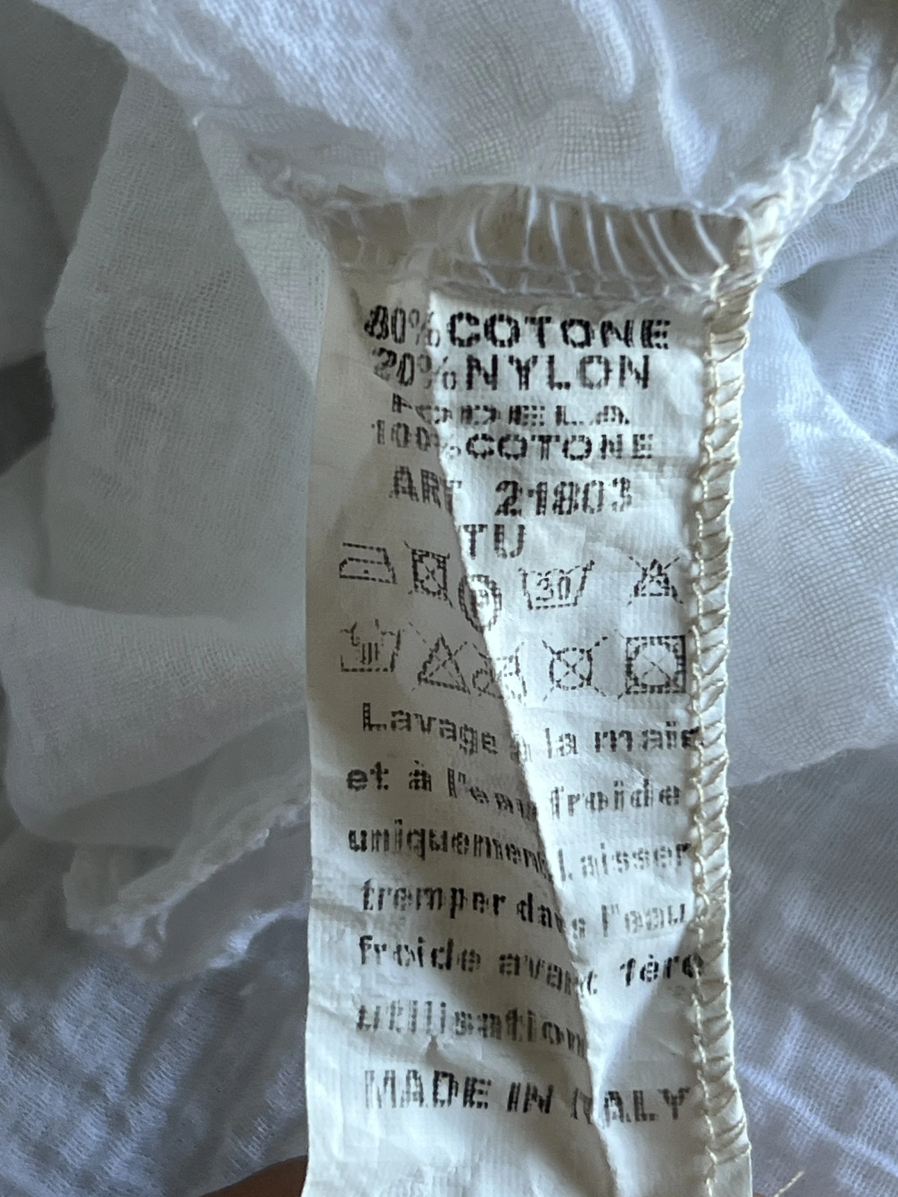 😍 White Bohemian Crochet Dress Culture Sud – One Size – Made in Italy – photo 16